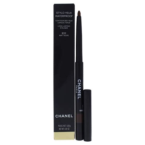 chanel stylo yeux waterproof mat taupe|Chanel waterproof eyeshadow.